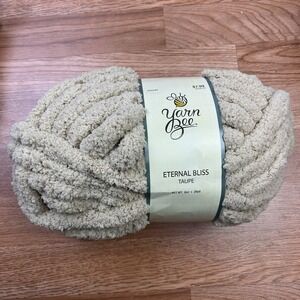 Yarn Bee Eternal Bliss Taupe 28yd Chunky Bulky Yarn NEW